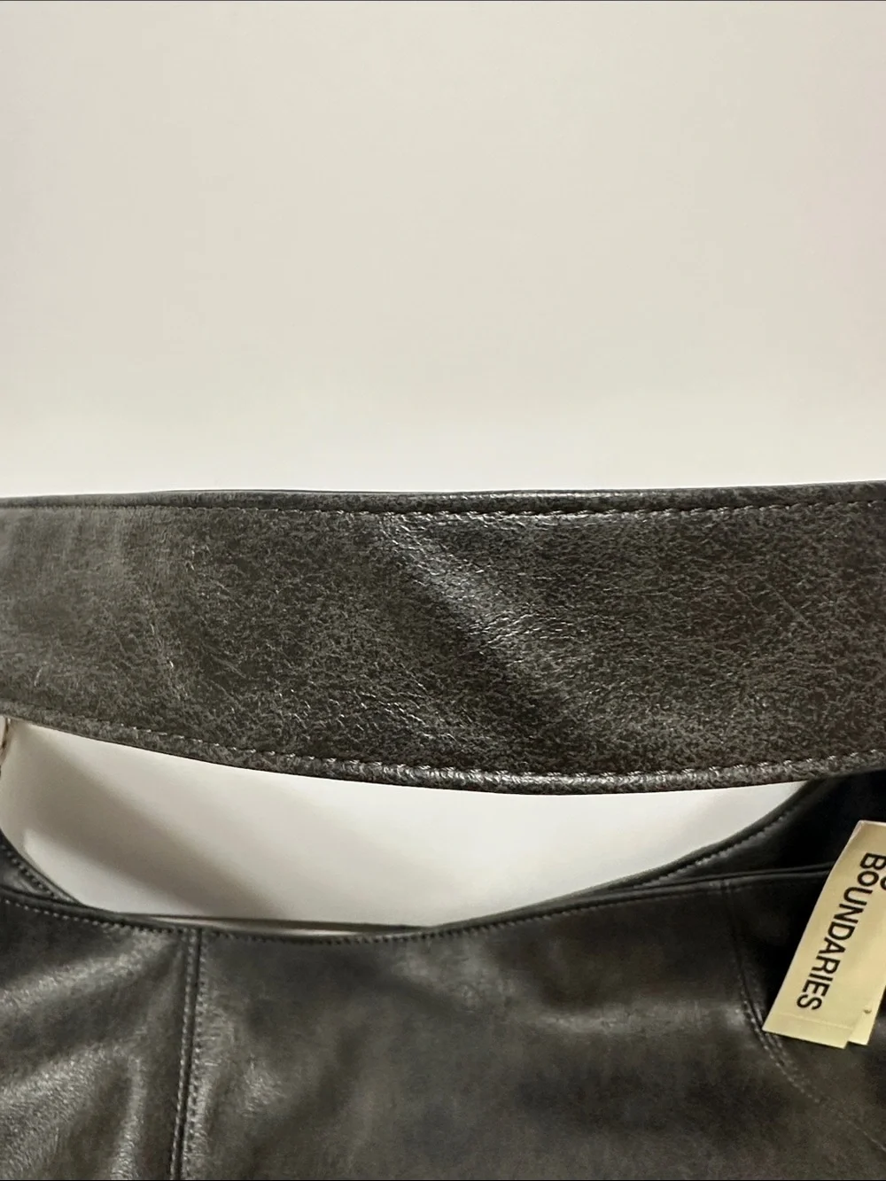 No Boundaries Hobo Black Fringe Shoulder Bag